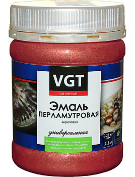 Эмаль ВД-АК-1179 универсальная перламутровая "Гранат" 0,23 кг