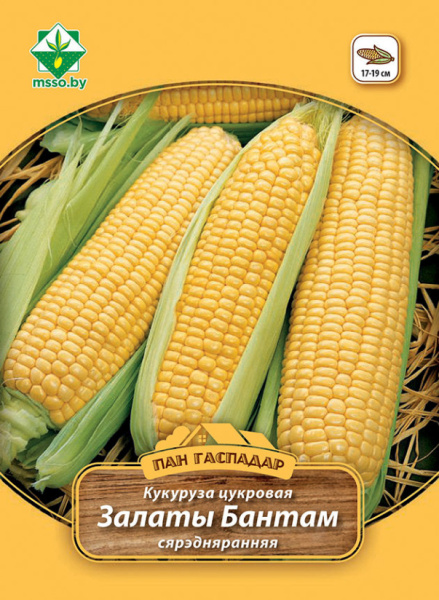 Кукуруза Золотой бантам сахарная  12г (Пан Гаспадар)