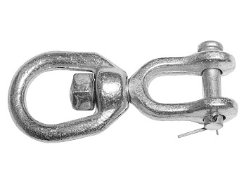 Вертлюг кольцо-открытый конец М6 STARFIX, арт.SMP-20850-1