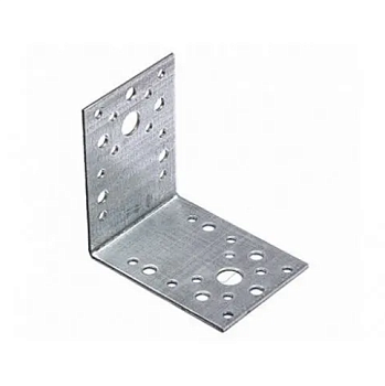 Уголок крепежный усиленный 65х90х90 мм С 1.8 мм белый цинк STARFIX, арт.SMP-78060-1	