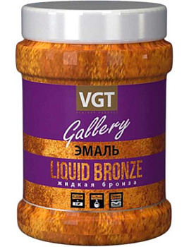 Эмаль ВД-АК-1179 универсальная перламутровая "Жидкая бронза" 0,23 кг