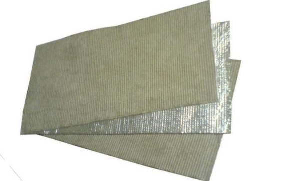 Базальтовый картон (1000х600х10мм) фольгированный