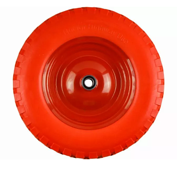 Колесо полиуретановое 4.00-8, для оси 20*90мм, подшипник усил.ф.35*20мм