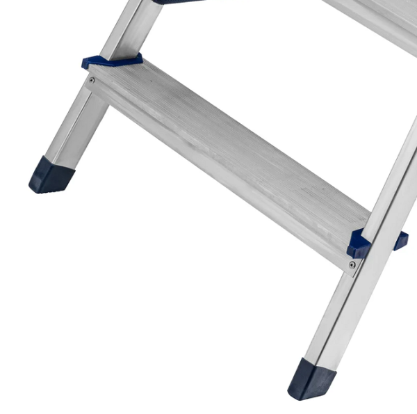 Стремянка двусторонняя 6ст., алюминиевая Сибртех