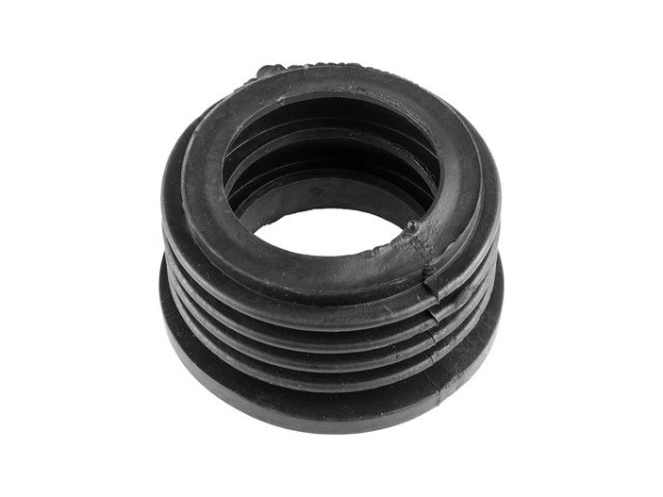 Манжета переходная D73х50 трехлепестковая (черная), арт.1-0013