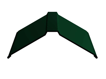 Элемент конька плоский 150/Эконом Плюс-Пэ-RAL6005