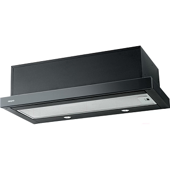 Вытяжка кухонная AKPO LIGHT Eco Glass Twin 60 wk-7 черный 870 м³/ч