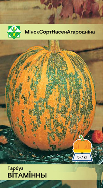 Тыква Витаминная 10 шт