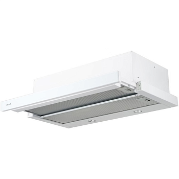 Вытяжка кухонная AKPO LIGHT есо glass 50см бел. WK-7, 520 м³/ч