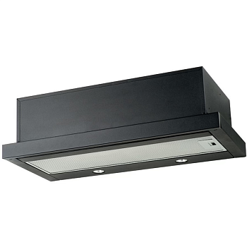 Вытяжка кухонная AKPO LIGHT eco 50см чёрная. WK-7