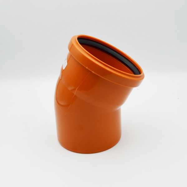 Колено для наружной канализации 160х30 РосТурПласт, арт.11653