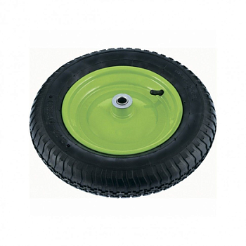 Колесо пневматическое 3.25/3-8, длина оси 65 мм, подшипник 16мм