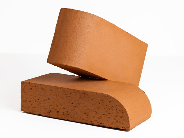 Кирпич красный ЗАКРУГ. ВЕРХ КРО-200 печной (250х120х65мм) ЦЕХ 1, Витебск КЕРАМИКА