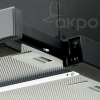 Вытяжка кухонная AKPO LIGHT Eco Glass Twin 50см черн. WK-7, 870 м³/ч