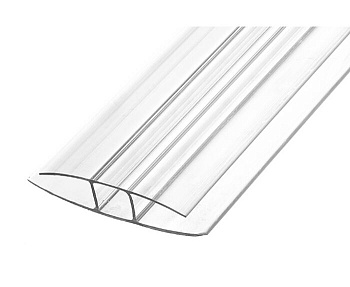 Профиль соединительный нераз., Н-4мм (прозрачный) 6000мм