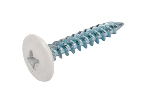 Саморезы прессшайба острые 4,2*19 ярко-белые (30 шт.)