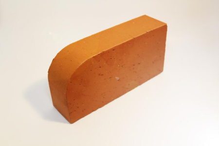 Кирпич красный ЗАКРУГ. УГОЛ КРО-200 печной (250х120х65мм) ЦЕХ 1, Витебск КЕРАМИКА