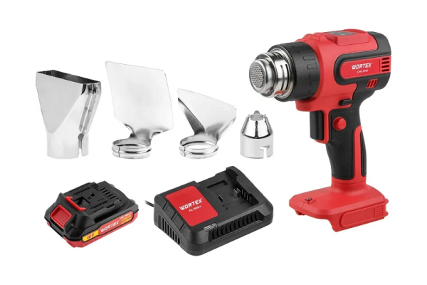 Фен строительный (термовоздуходувка) аккумуляторный WORTEX CHG 5518 ALL1 XLT SOLO