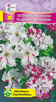Петуния гибр бахромчатая Поздравь из Яромнежа F1 7шт