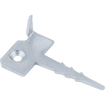 Крепление террасной доски КЛЮЧ, 2 мм, 60мм х 30 мм, цинк, СИБРТЕХ, 46557