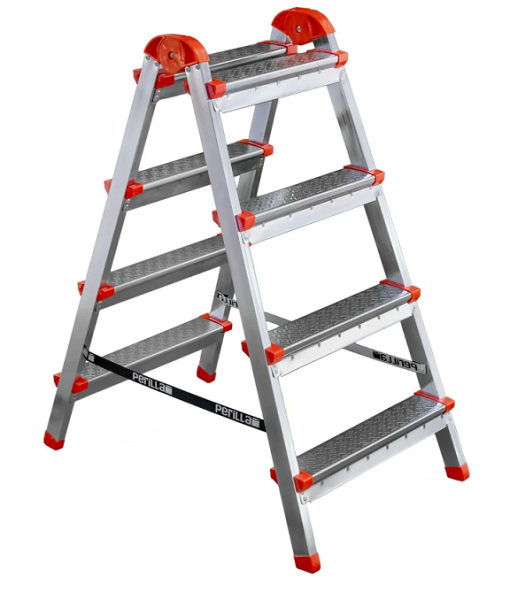Стремянка стальная двухсторонняя 4-х ступенчатая  ЯРУС