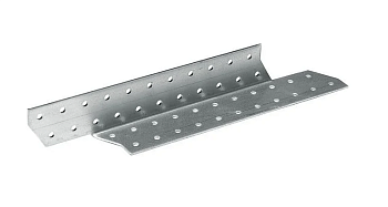 Держатель балки левый 40х250 мм DB L белый цинк STARFIX, SMP-17353-1