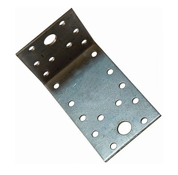 Уголок крепежный ассиметричный 90х150х60 мм KUAS белый цинк STARFIX, арт. SMP-68166-1