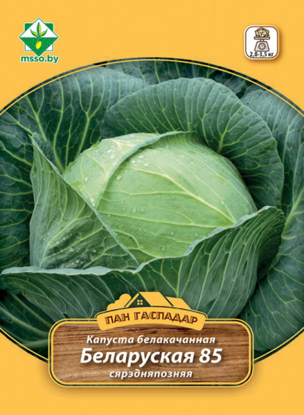 Капуста б/к Белорусская 85 4г (Пан Гаспадар)