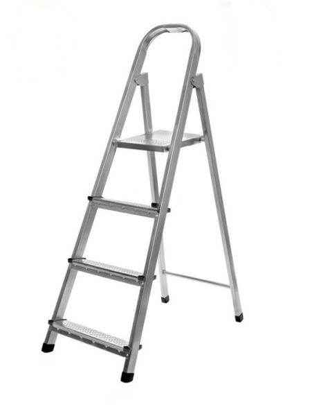 Стремянка Comfort 4ст, стальная оцинкованная, 1секция