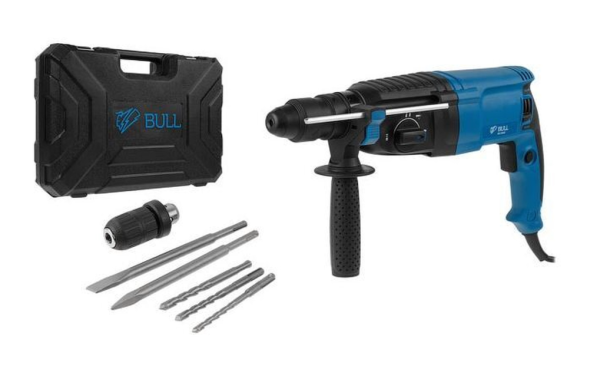 Перфоратор BULL BH 2602 в чемодане (01045325)
