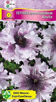 Петуния гибр превосходнейшая Альба
