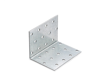 V020015 Крепежный уголок оцинкованный равносторонний 60x60x80x2,0 мм KUR- 60-80 (шт)