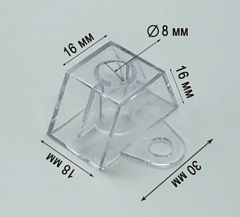 Монтажная подставка для листов профилированного поликарбоната МП20(У)
