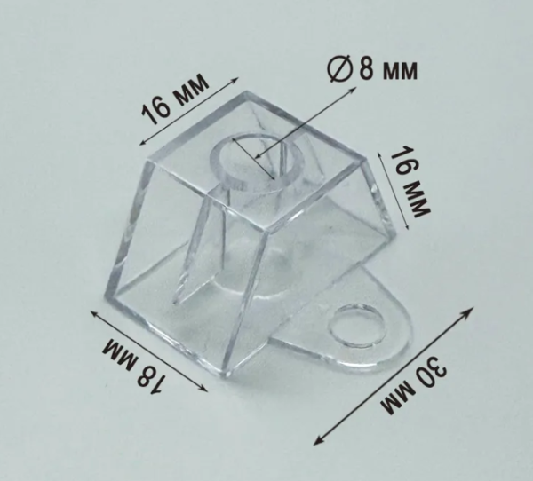 Монтажная подставка для листов профилированного поликарбоната МП20(У)
