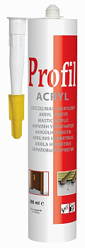 Герметик акриловый Profil (белый) 270мл.