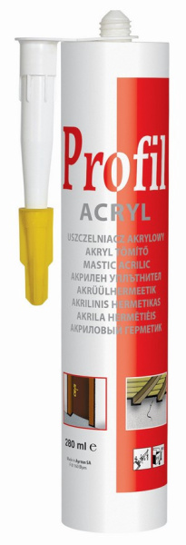 Герметик акриловый Profil (белый) 270мл.