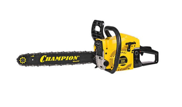 Пила цепная бензиновая Champion А251-18, 2.3кВт 18"/400мм, 12500 об/мин, 50,8 см³, лёгкий старт
