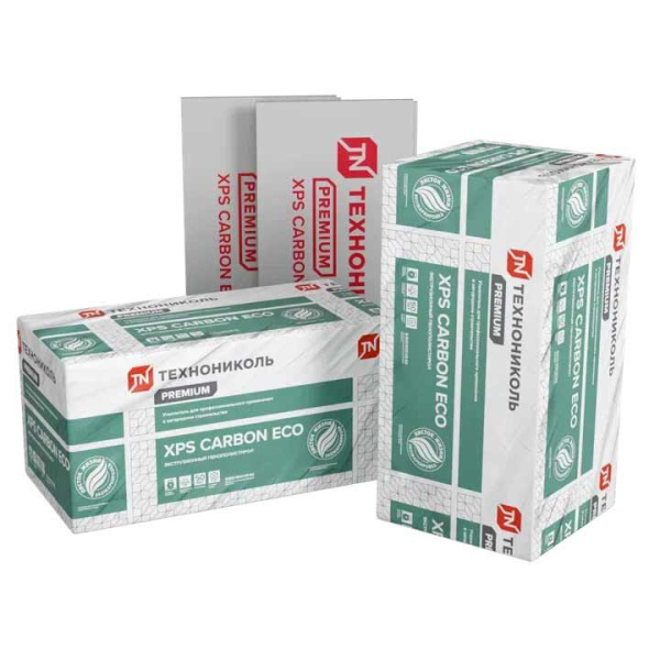Плита CARBON ECO XPS 1180х580х30 S=0,6844м2, плотность=35кг/м3