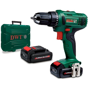 Дрель аккумуляторная DWT ABS-12 L-2 BMC