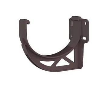 Кронштейн желоба,темно-коричневый  (пластик) D-120мм (ТН Оптима)