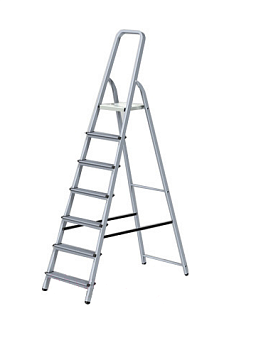 Лестница-стремянка алюм. 147 см 7 ступ. 4,9кг PRO STARTUL (ST9940-07)