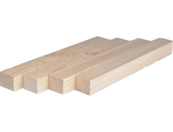 Брус строганый 46х50х3000мм сорт АВ, хвоя