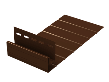 J-фаска (ПВХ).0200.Н., 497С, коричневая